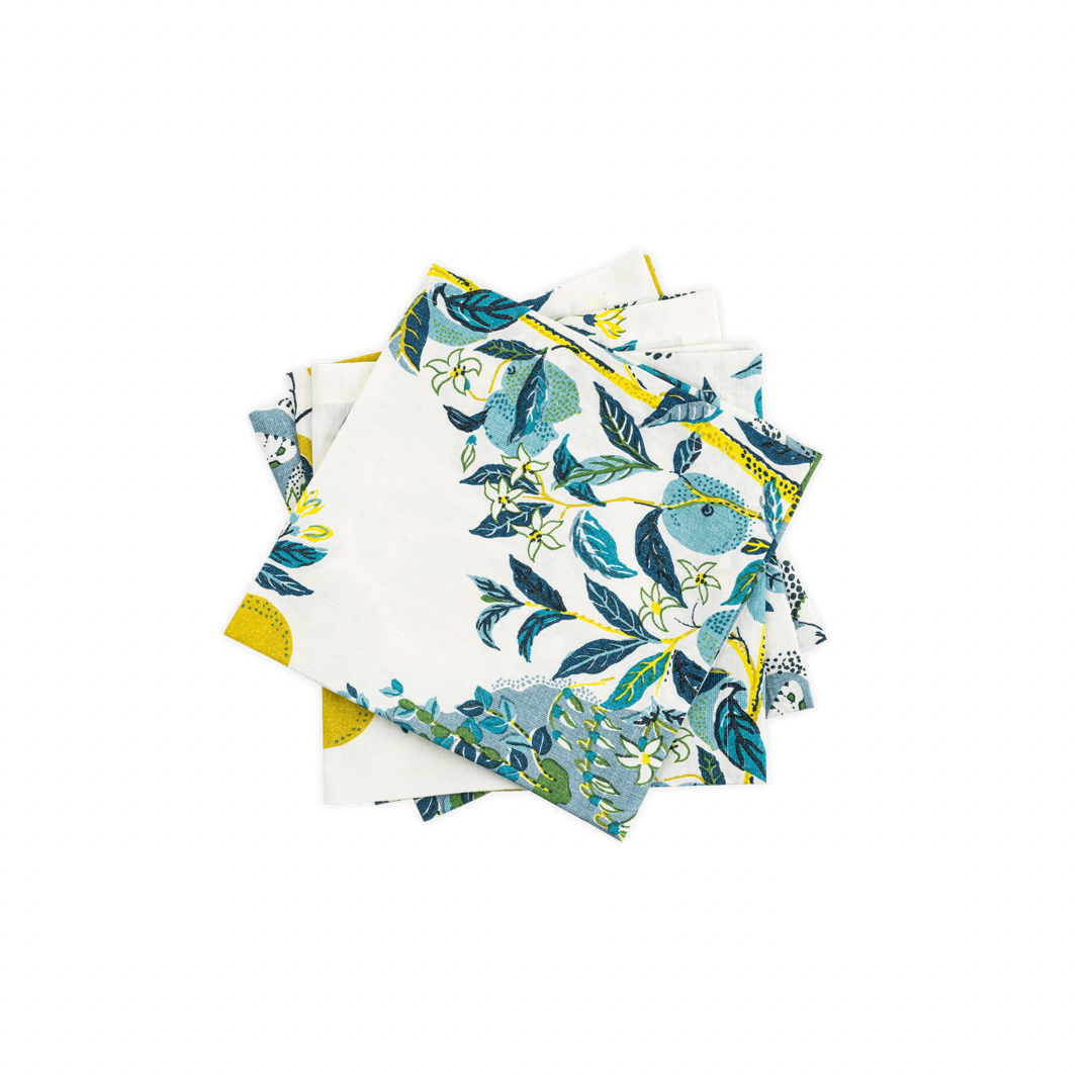 Matouk Citrus Garden Napkin Set Of 4