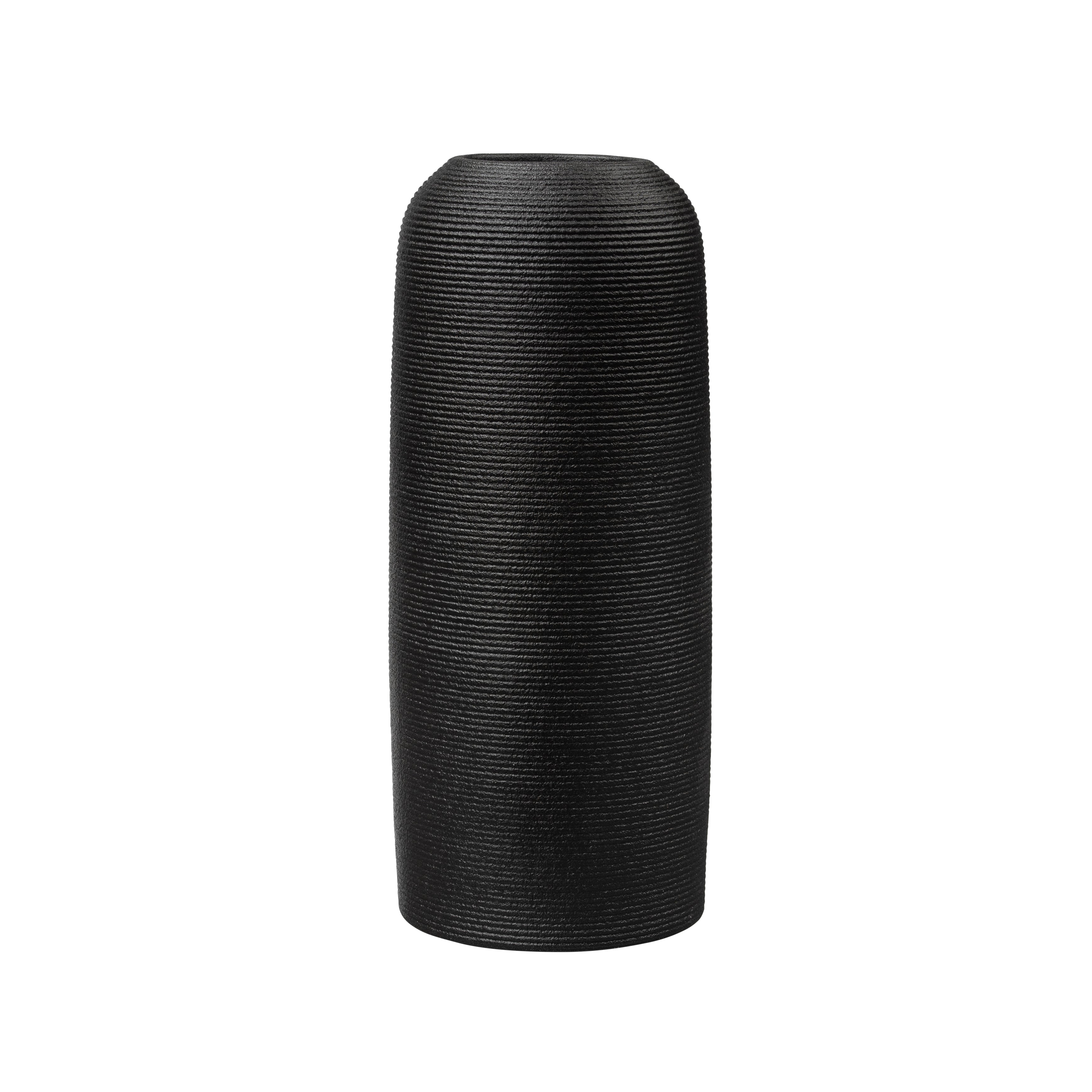 Black Matte Vase