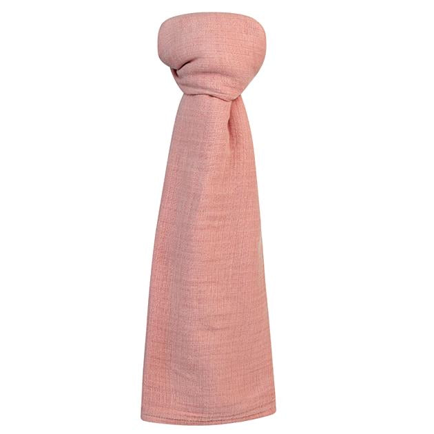 Dusty Rose Swaddle Blanket
